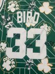 Maillot de Basket #33 Bird Celtics Vintage Vert printed